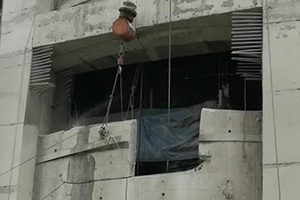 拉萨烟囱加固施工